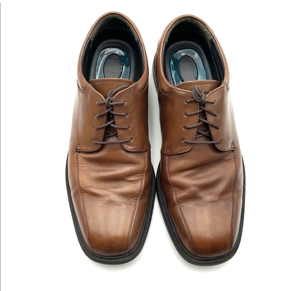 Nunn Bush Classic Brown Leather Oxford Dress Shoes 12